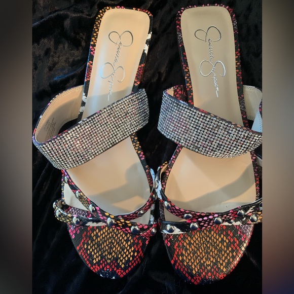 Jessica Simpson Rhinestone Studded New - Picture 2 of 6